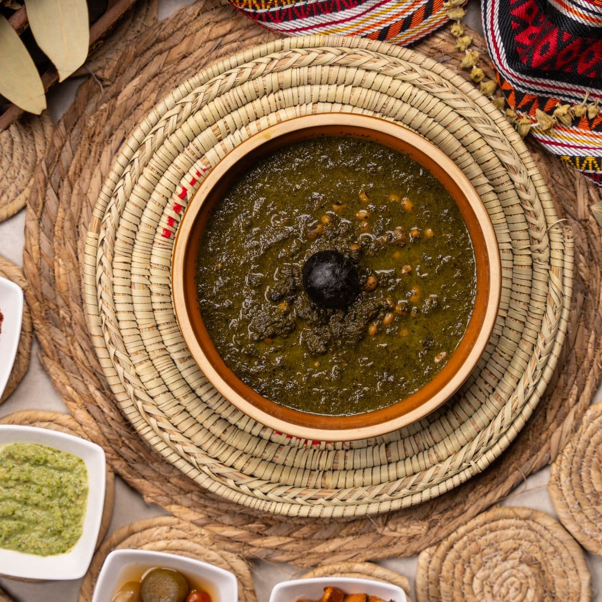 Molokhia with Rice